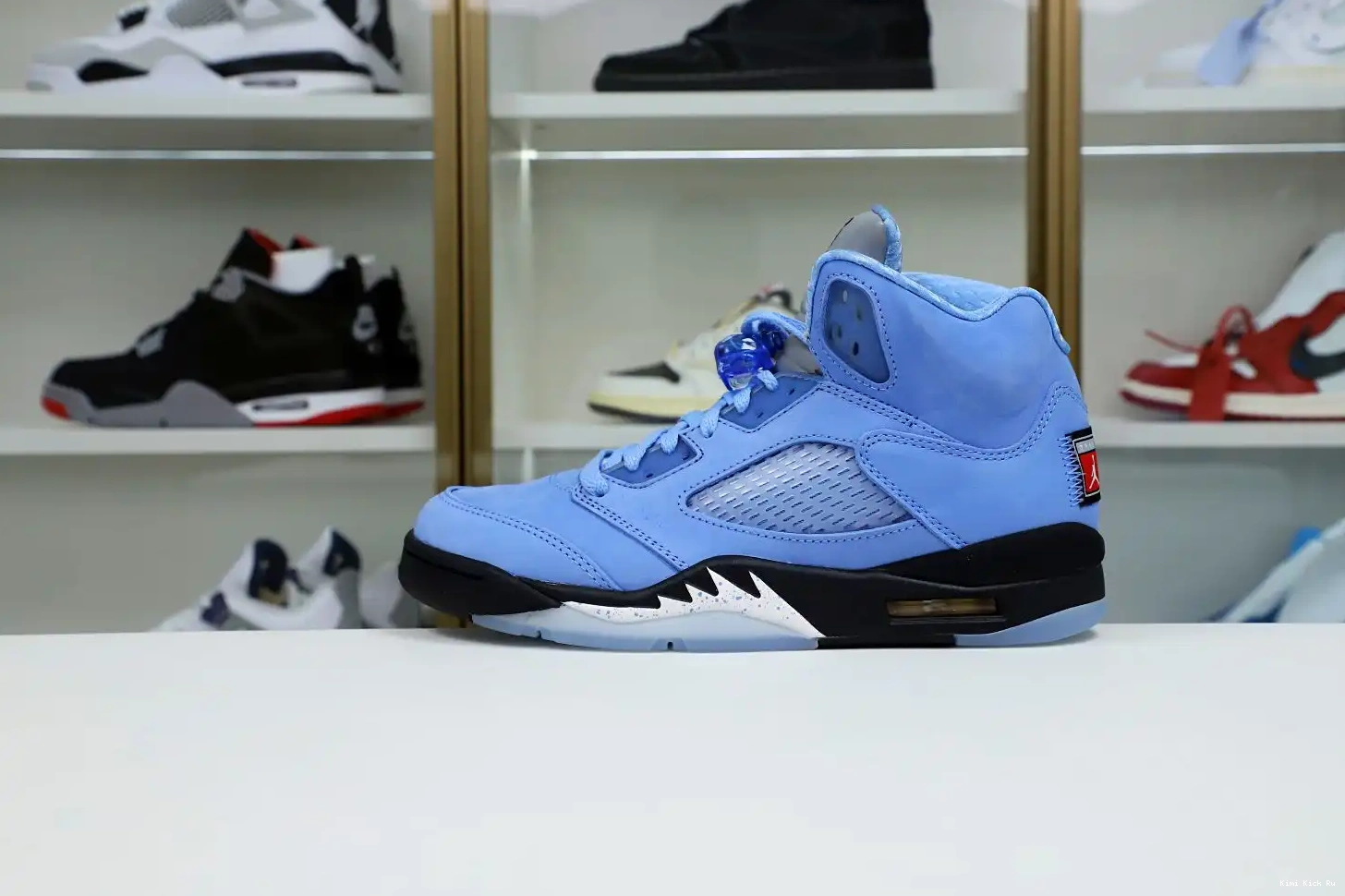 SE 401 BLUE BLEU DV1310 RETRO JORDAN 5 BLACK-WHITE AIR Kimikick UNIVERSITY 0703